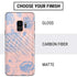 Rose Quartz & Serenity Floral Galaxy S9 Skin